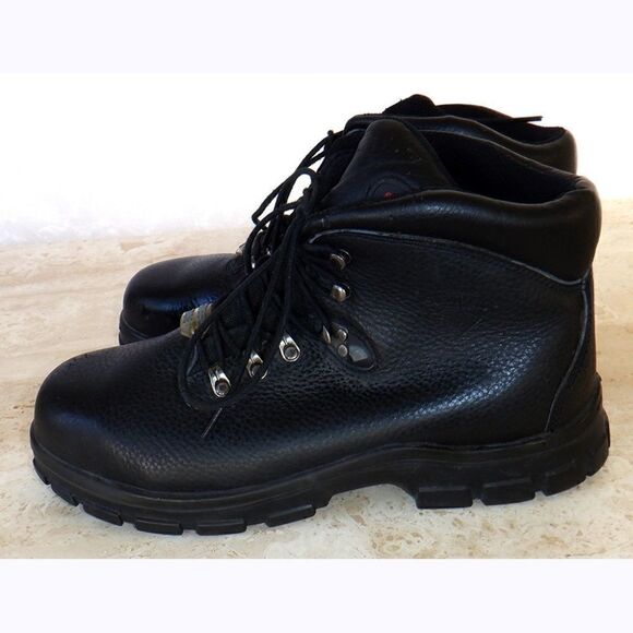 Young Bear Steel toe black leather boots - Picture 2 of 6